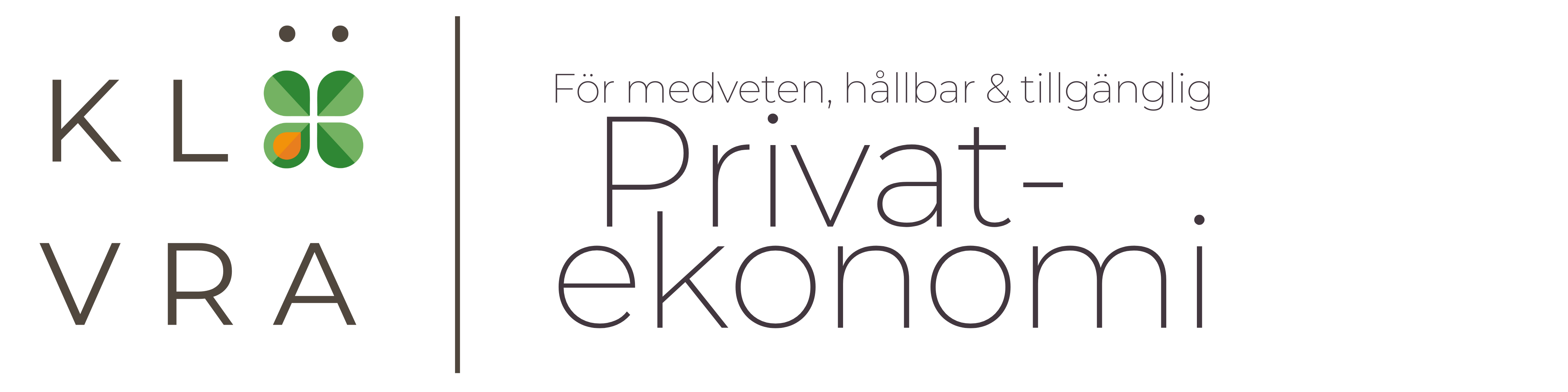 Klövra Logga med beskrivning